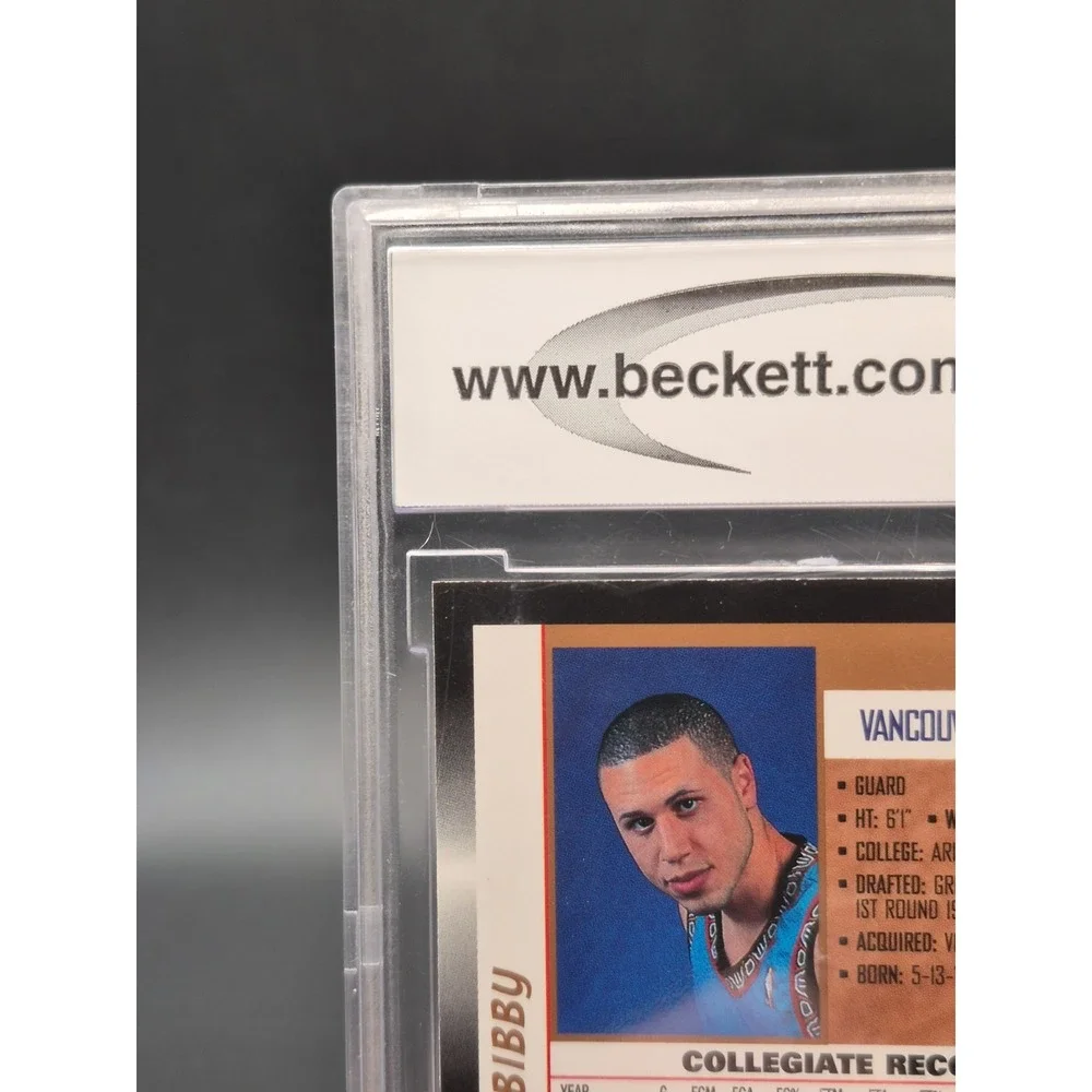 1998-99 Topps Mike Bibby #196 Rookie (RC) BCCG 9 Vancouver Grizzlies